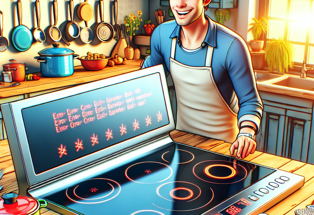 Коди помилок індукційних плит gorenje