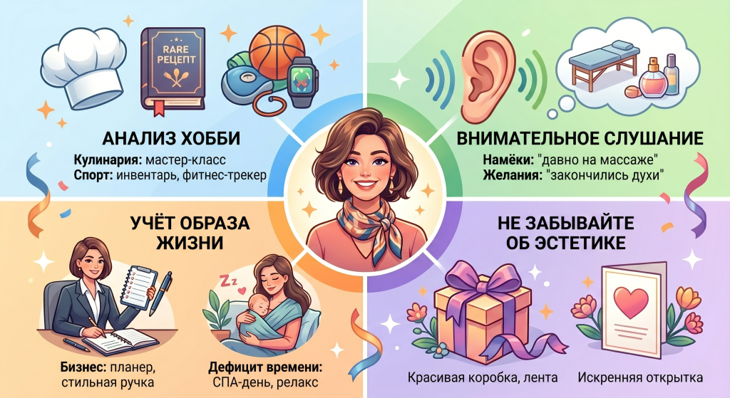 что можно подарить куме на день рождения