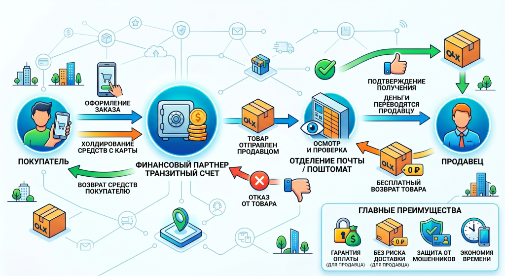 что такое OLX доставка