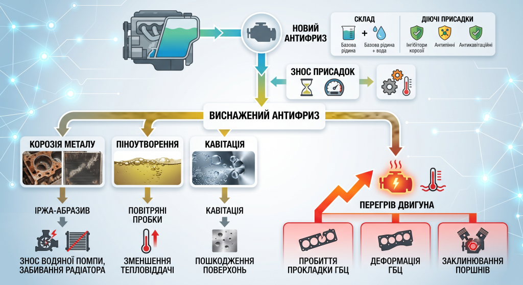 як часто треба міняти антифриз