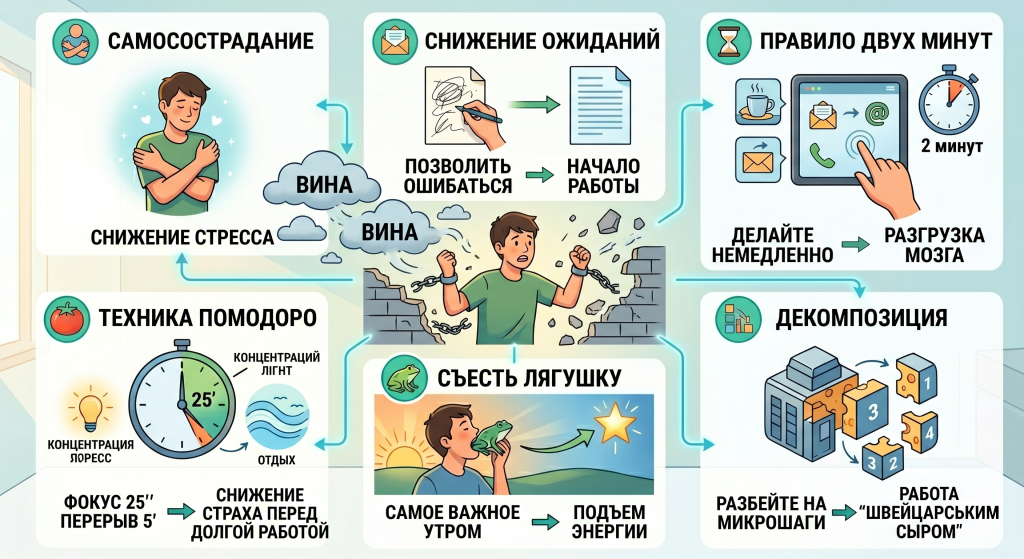 как бороться с прокрастинацией
