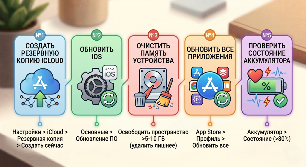 как самостоятельно выключить айфон