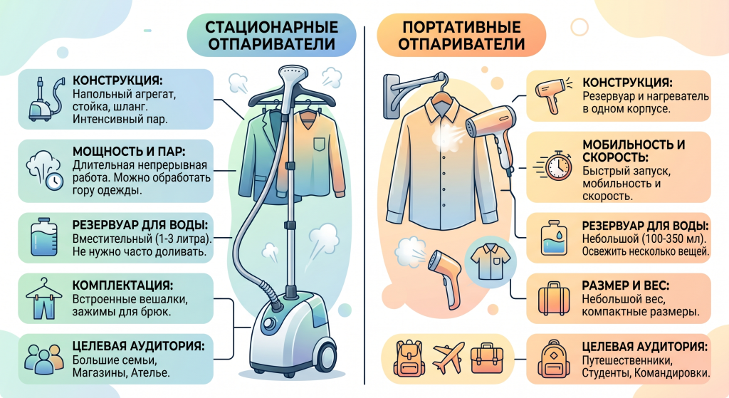 как выбрать отпариватель