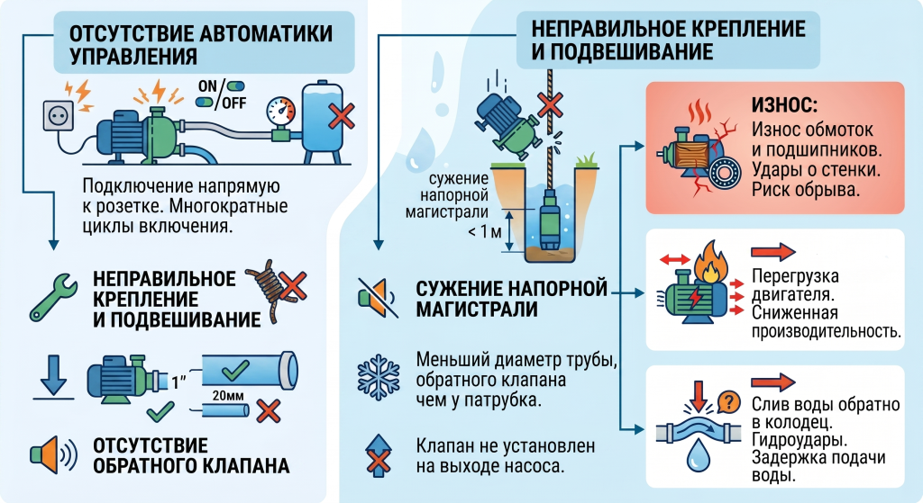 насос для колодца