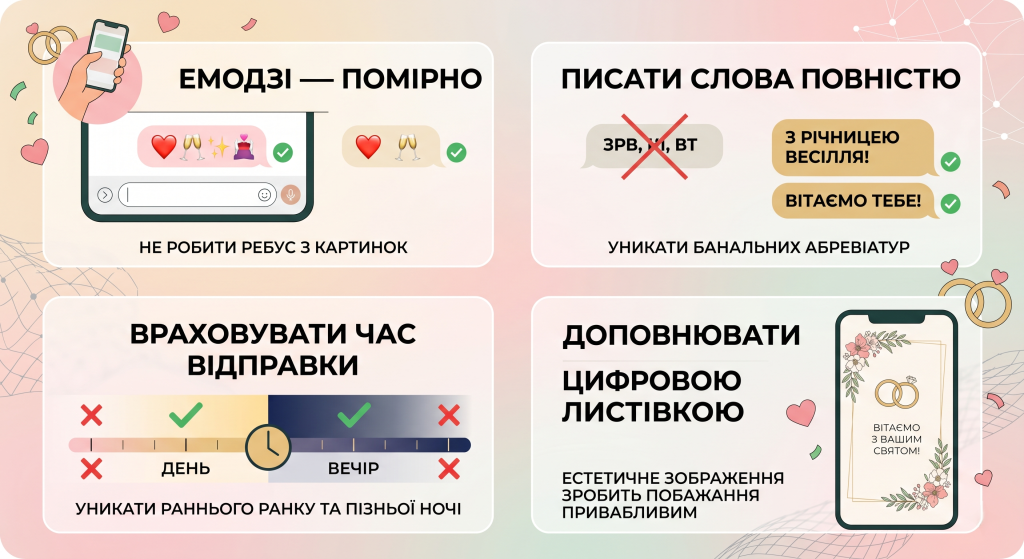оригінальні привітання з річницею весілля