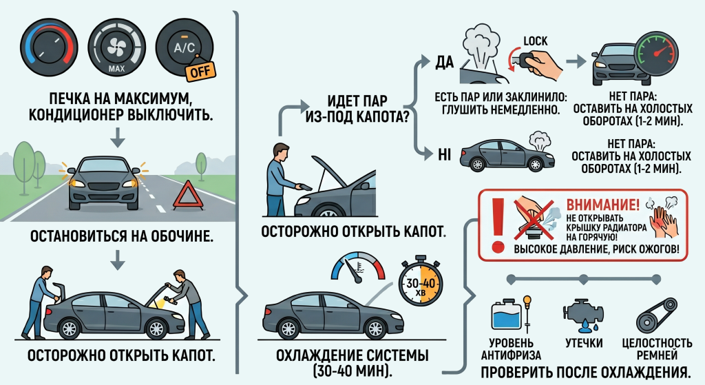 почему перегревается двигатель