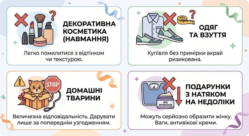 подарунок кумі на день народження