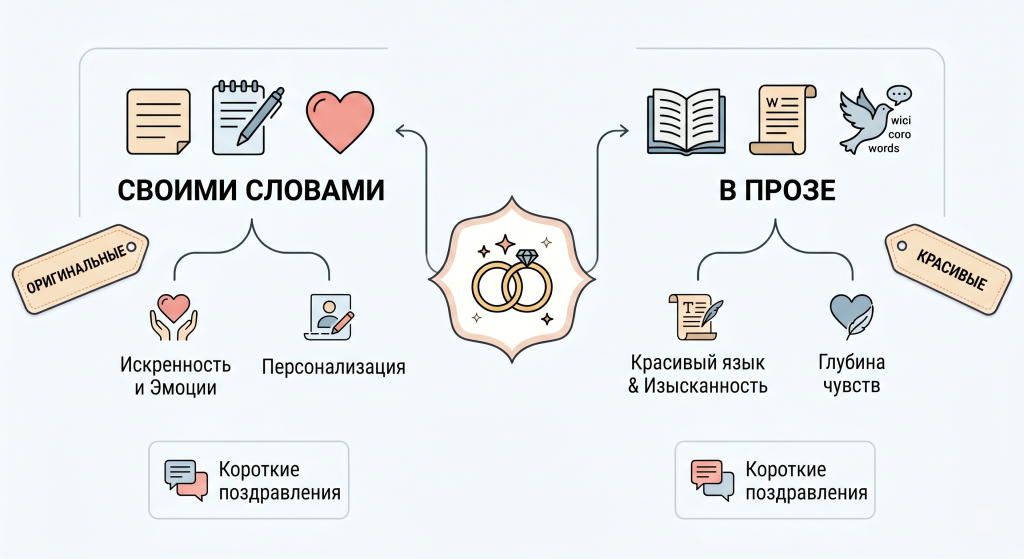 поздравления с годовщиной свадьбы своими словами