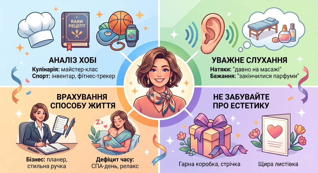 що можна подарувати кумі на день народження