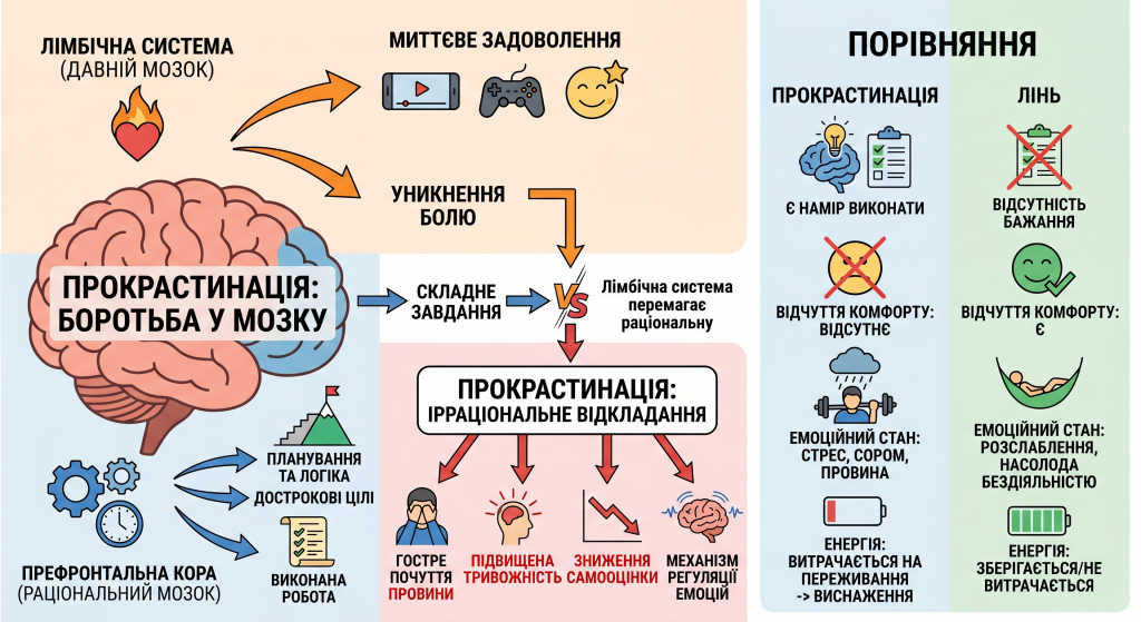що таке прокрастинація