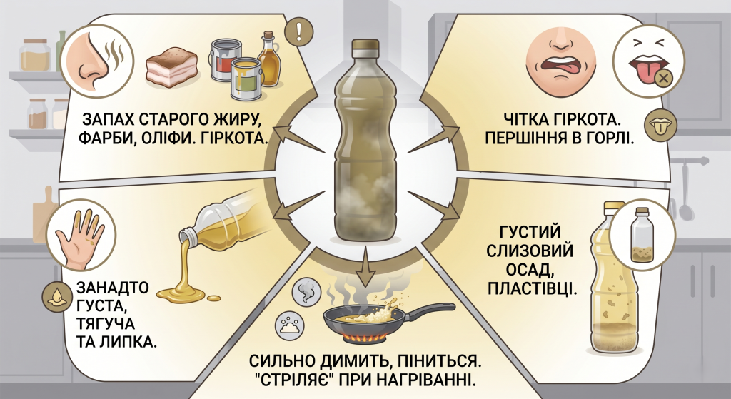 скільки зберігається відкрита соняшникова олія