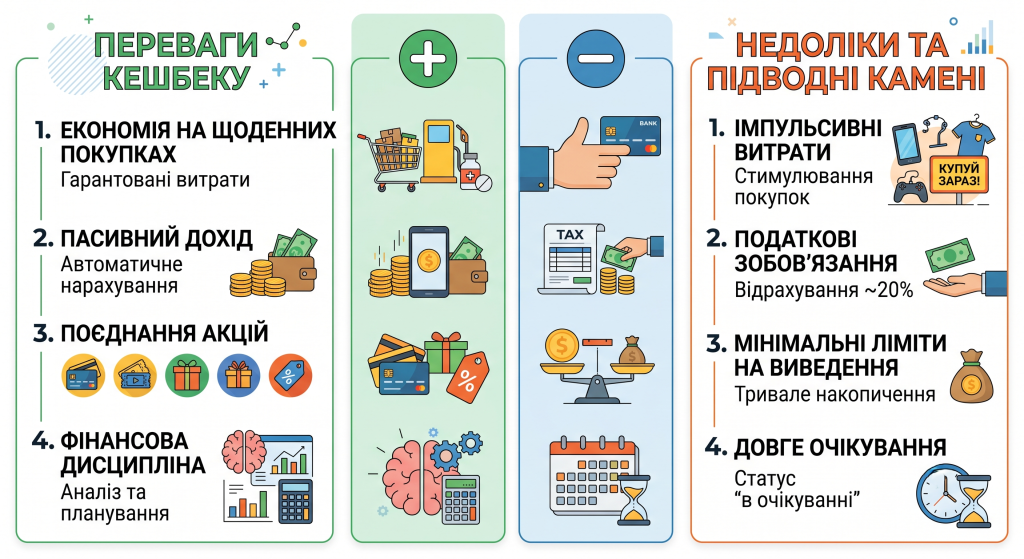як розрахуватись кешбеком