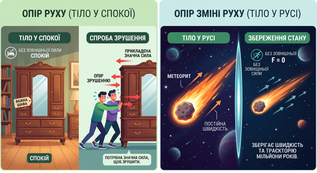явище інерції це