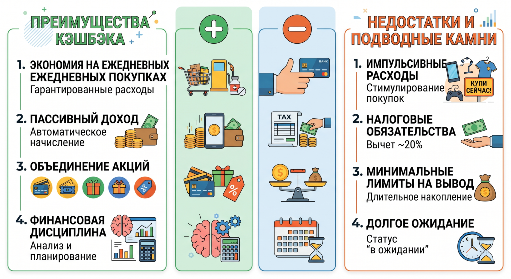 как рассчитаться кэшбеком