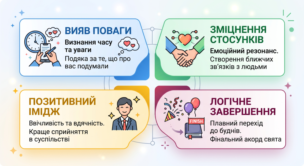 подякувати за привітання з днем народження
