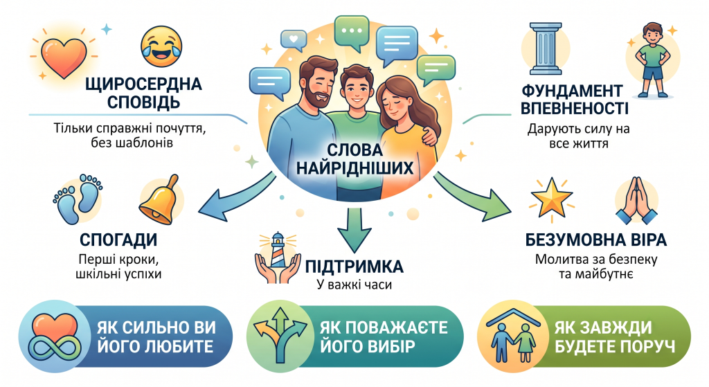 привітання з днем народження сина своїми словами до сліз від батьків