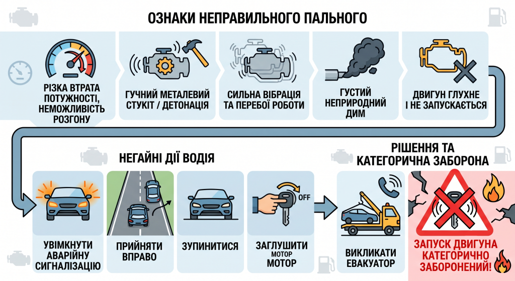 що буде якщо залити дизель замість бензину